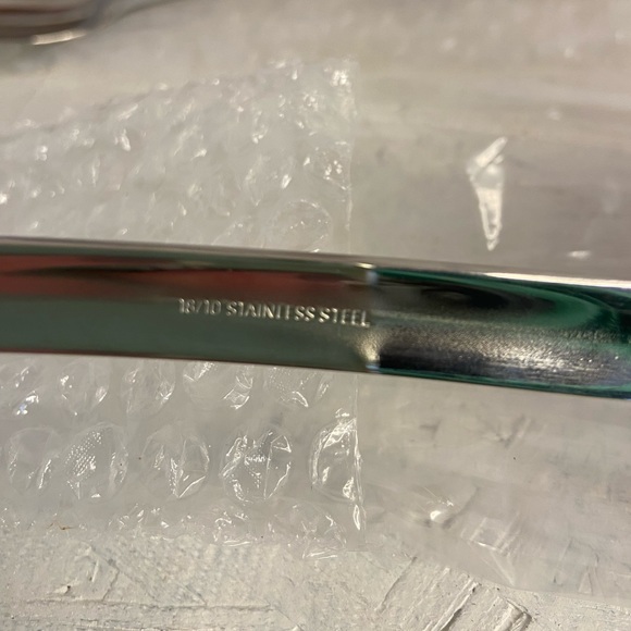 NIB Lenox Butterfly Meadow 2 Piece Serving Set Spoon and Slotted Spoon - Picture 9 of 11